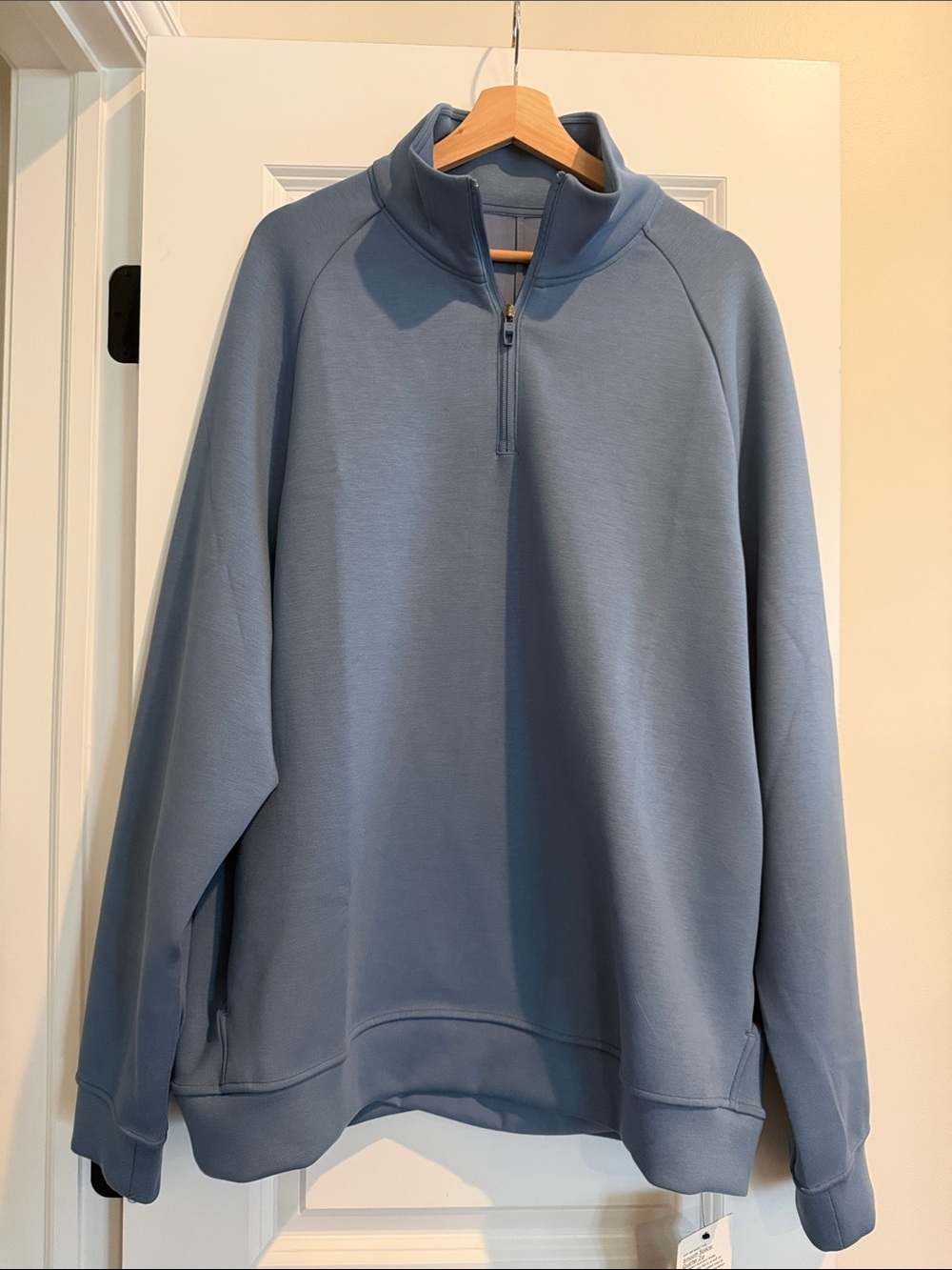 Lululemon athletica Men's Half-Zip Pullover — Dusty Blue
